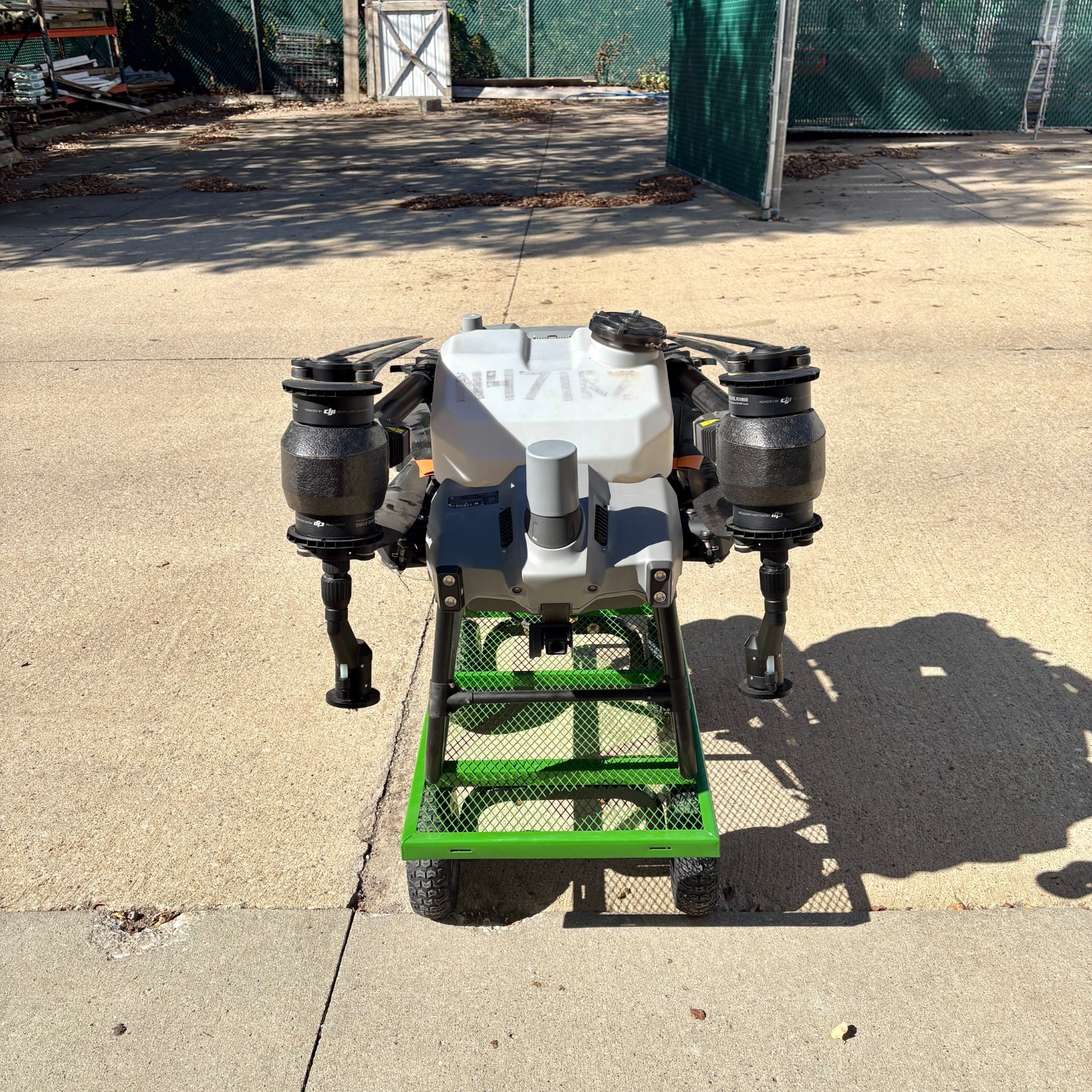 Cover Crop Special! DJI Agras T40 Smart Agricultural Drone, RC, & Dry Spreader - Image 2
