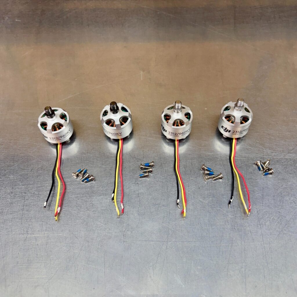 DJI Phantom 2 Genuine 2312 Motor Set - 2 CW "Black" & 2 CCW "Silver" Motors