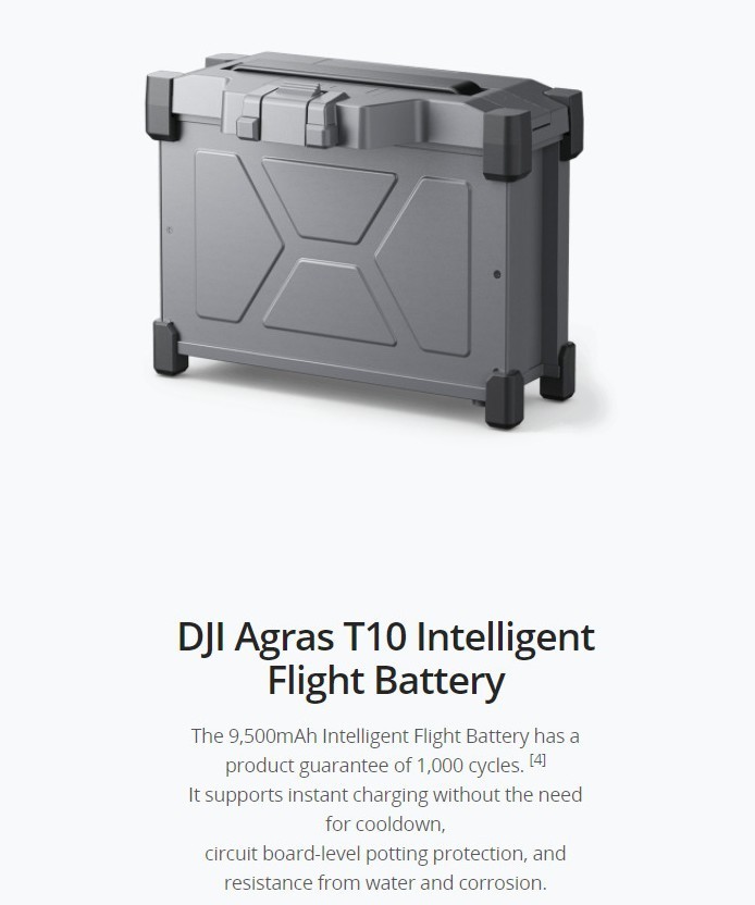 DJI Agras T10 / T20 Intelligent Flight Battery Ships Worldwide - Image 3
