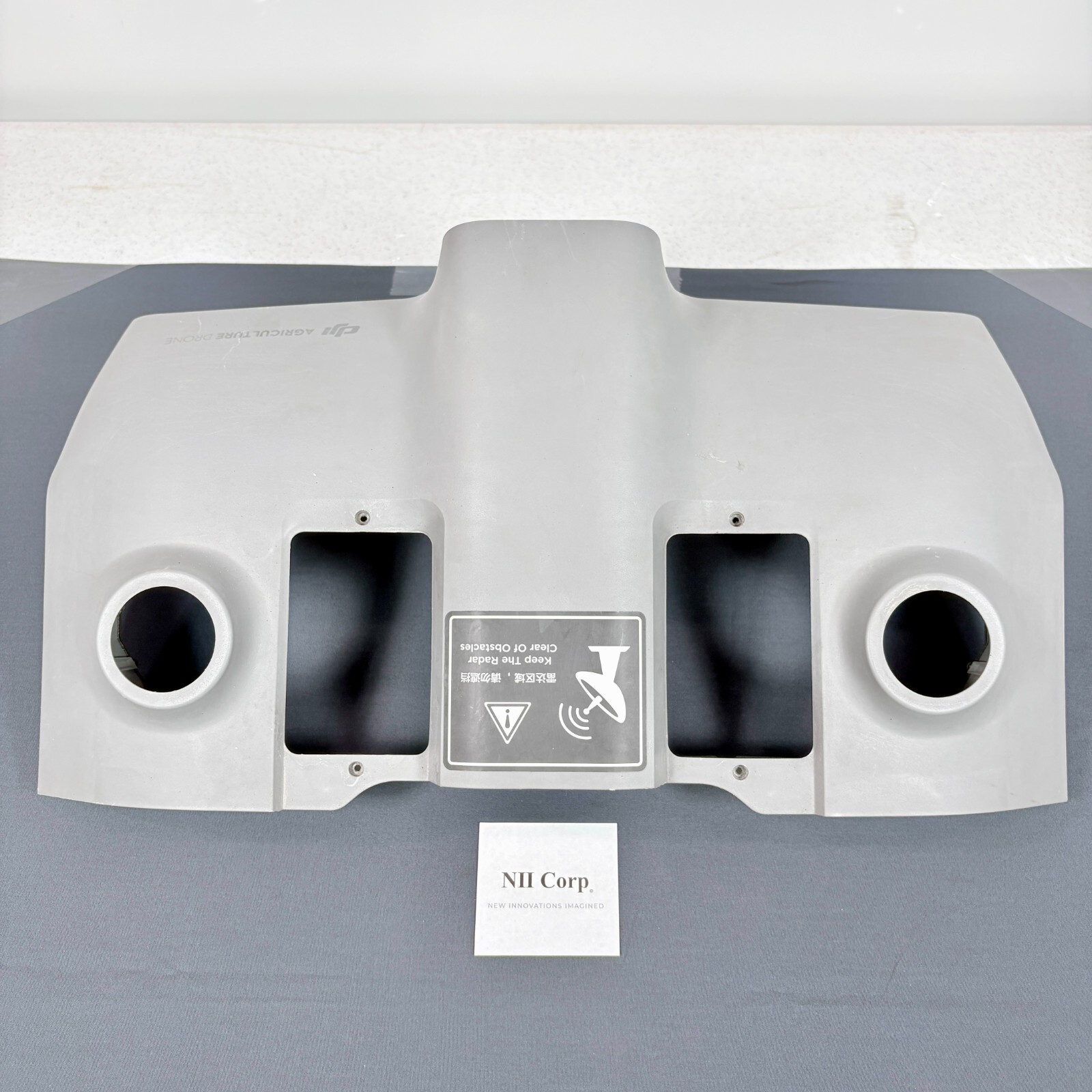DJI Agras T30 Gray Durable Front Shell Upper Cover for Agriculture Drone - Image 2