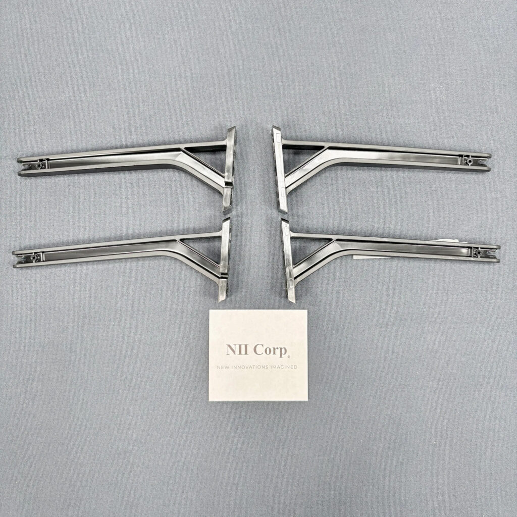 3D Robotics Solo LG11A Silver Replacement Landing Leg Set for Solo Quadcopter
