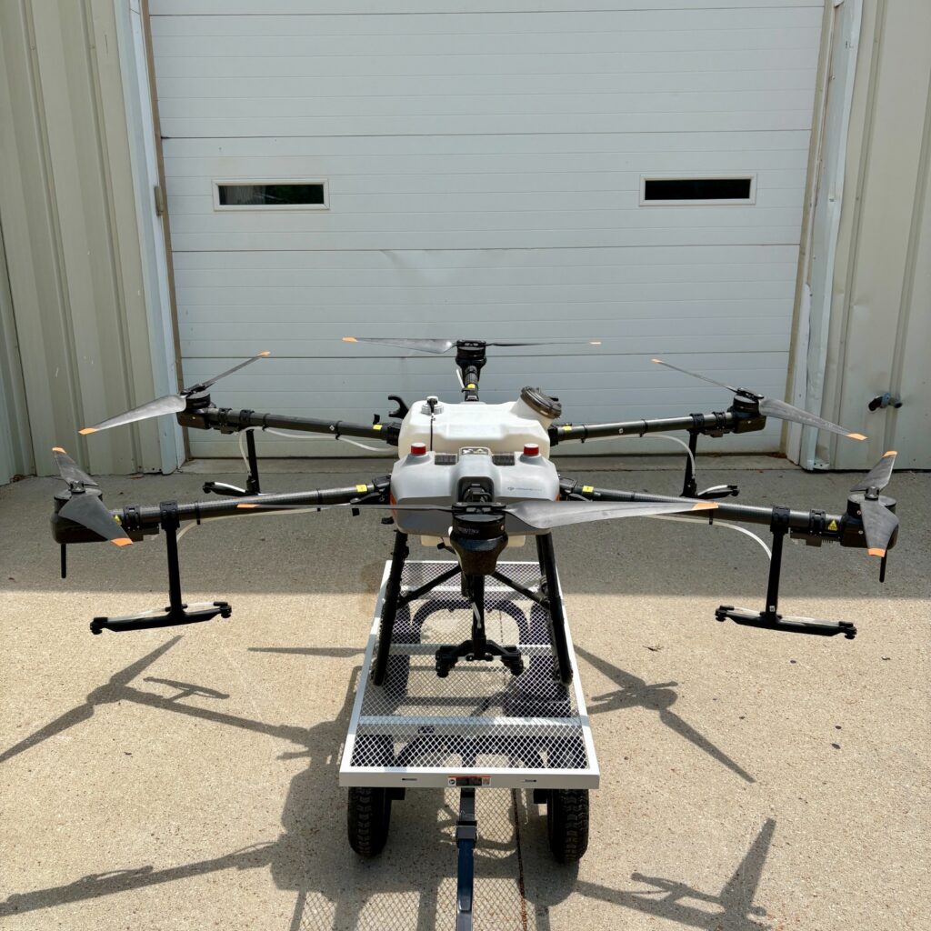 DJI Agras T30 Drone Spray Package (Silver) - Includes: 1 Battery, RC, & More