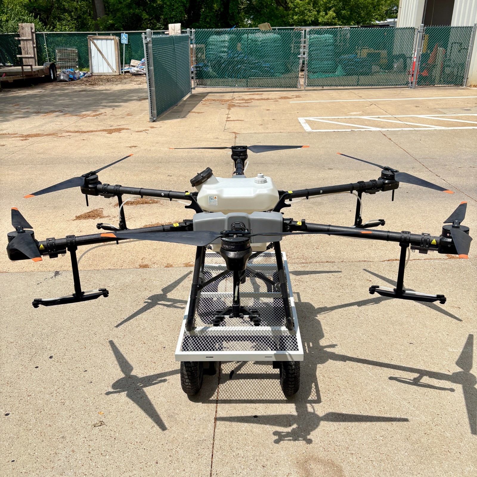 Cover Crop Special! DJI Agras T30 Drone Pkg, Dry Sprdr, 2 Batteries, Charger, RC - Image 5