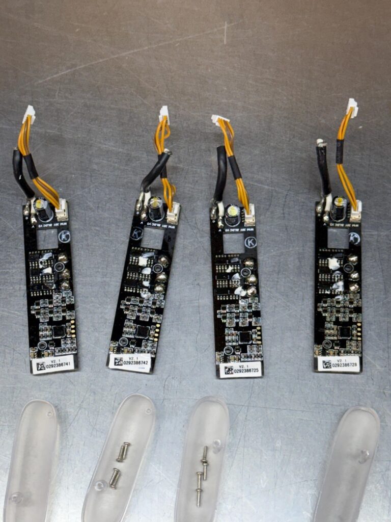 DJI Phantom 2 ESC Set With LED Light Covers And Screws
